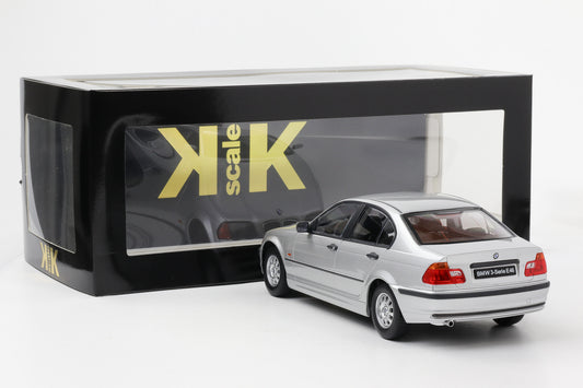 1:18 KK-Scale BMW 3er Serie E46 Limousine Baujahr 1999 silber