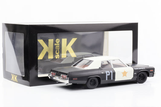 1:18 Dodge Monaco 1974 Bluesmobile Blues Brothers Moviecar KK-Scale