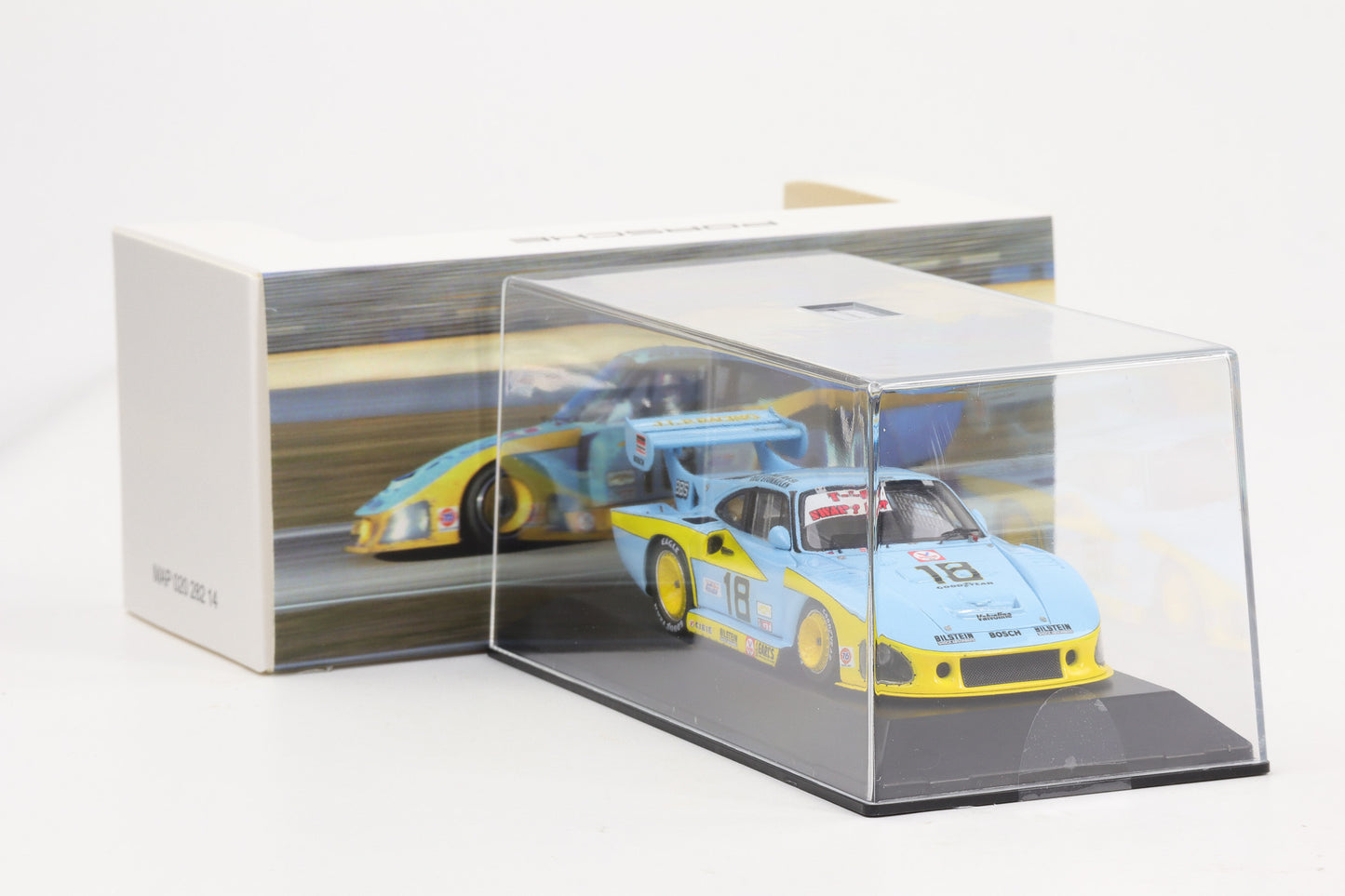 1:43 Spark Porsche 935 Sieger Daytona #18 1982 J.L.P. Racing MAP Museum
