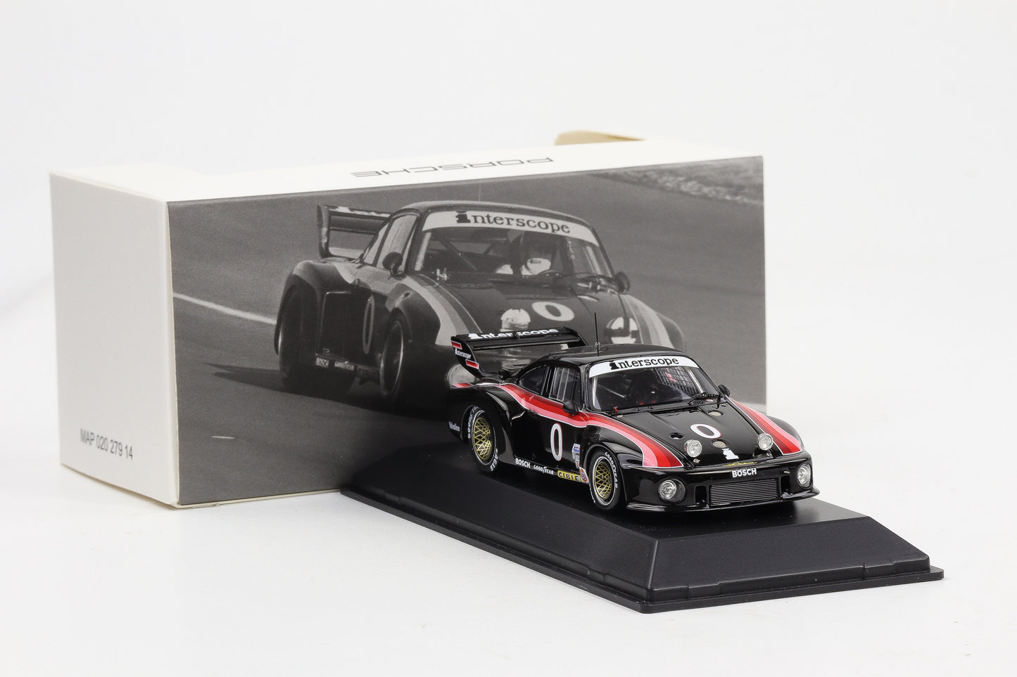 1:43 Spark Porsche 935 Sieger Daytona 1979 n° 0 Interscope MAP Museum