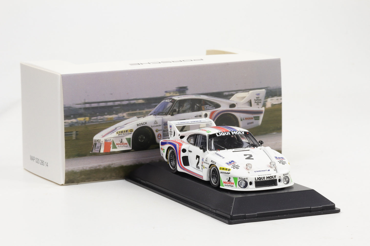 1:43 Spark Porsche 935 #2 Starcraft Winner Daytona 1980 MAP Museum