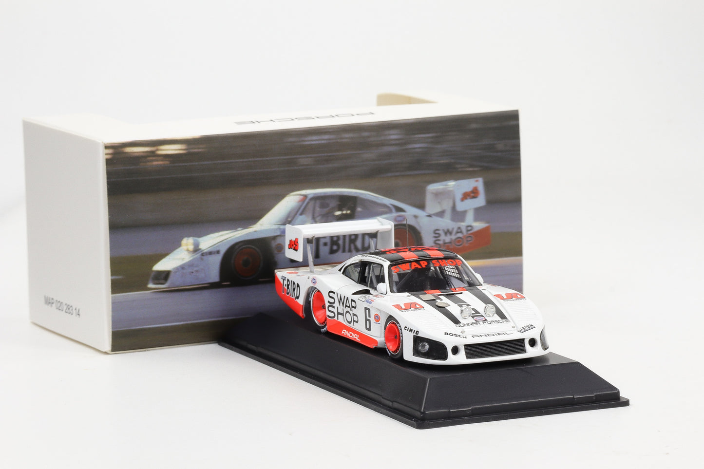 1:43 Spark Porsche 935 #6 T-Bird Winner 24h Daytona 1983 MAP Museum