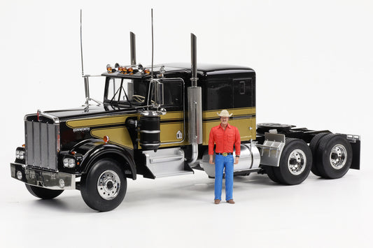 1:18 Kenworth W900 Movie Truck 1976 like Smokey Bandit mit Figur Road Kings