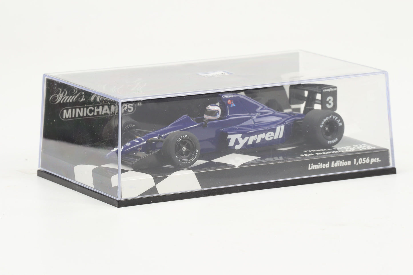 1:43 Minichamps F1 Tyrrell Ford 018 San Marino GP 1989 J. Palmer Formel 1