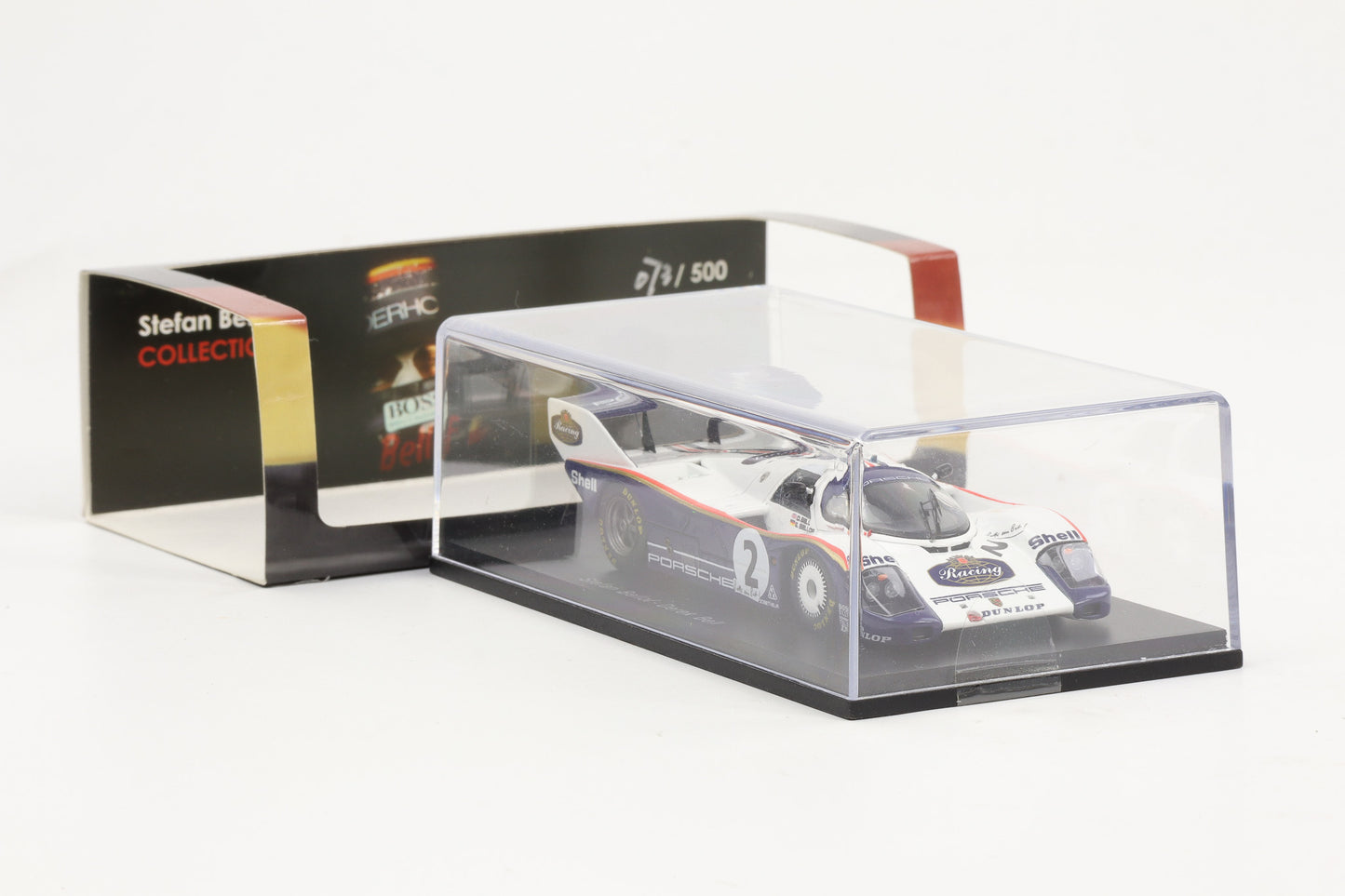 1:43 Spark Porsche 956 1. Platz DRM Nürburgring 1984 #2 Bellof Bell Collection