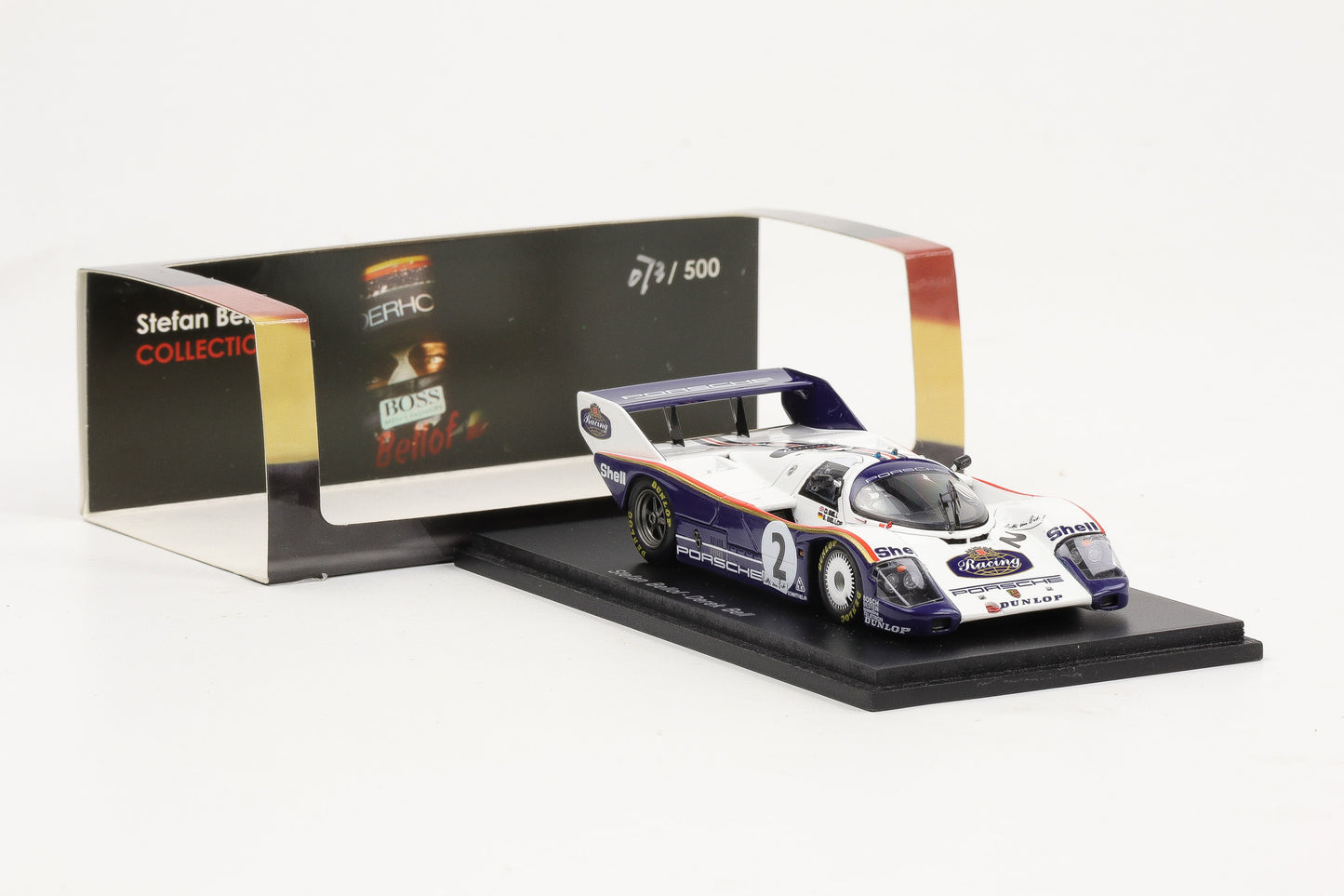 1:43 Spark Porsche 956 1. Platz DRM Nürburgring 1984 #2 Bellof Bell Collection