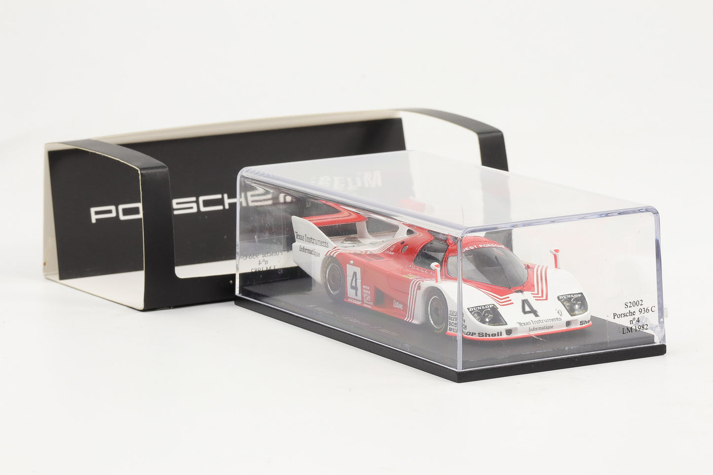 1:43 Spark Porsche 936 C #4 Le Mans 1982 Wollek J-M Martin P. Martin