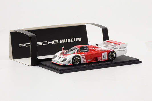 1:43 Spark Porsche 936 C #4 Le Mans 1982 Wollek J-M Martin P. Martin
