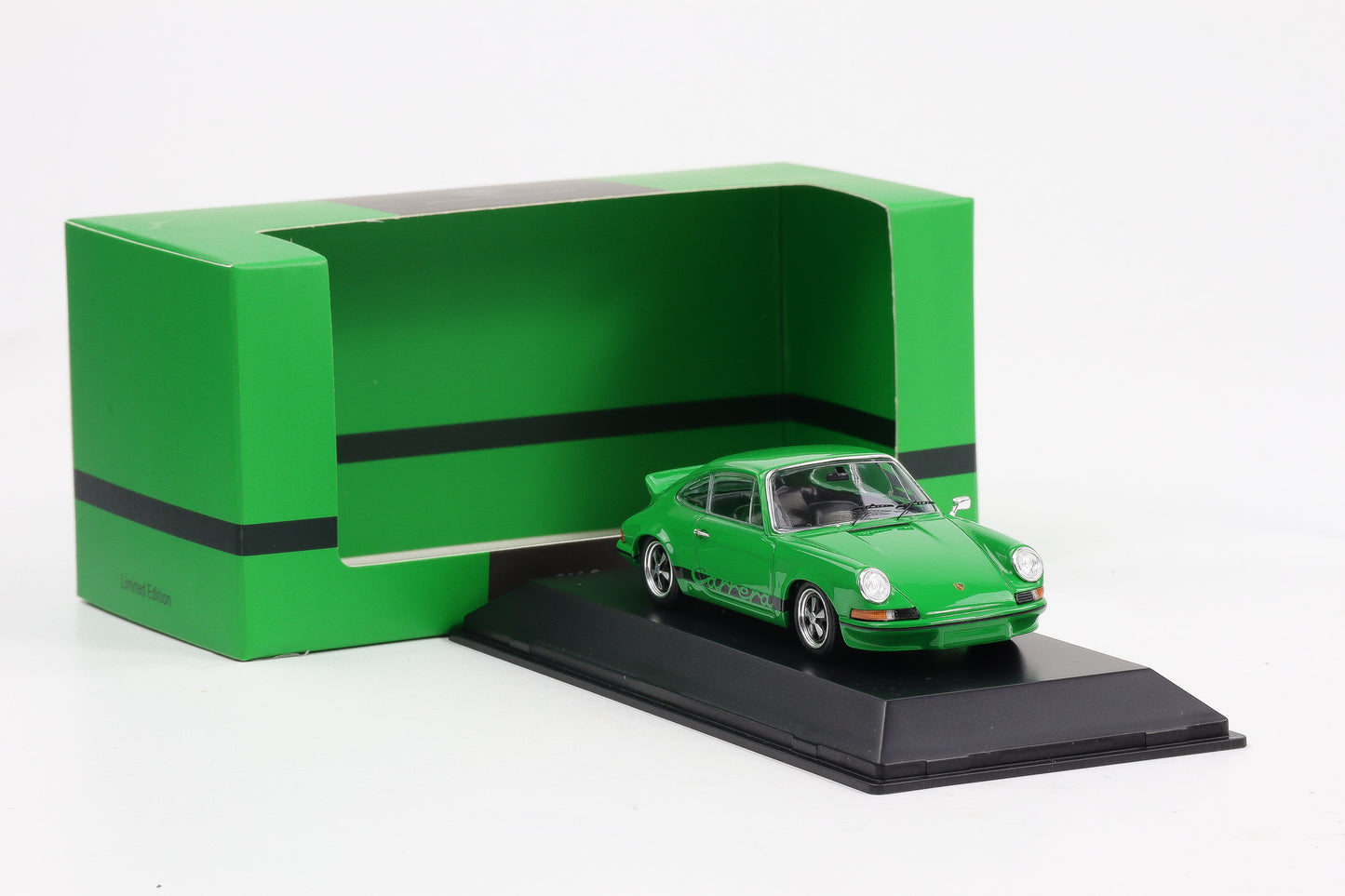 1:43 Spark Porsche 911 Carrera RS 2,7 1973 Vipergrün WAP Dealer Resin