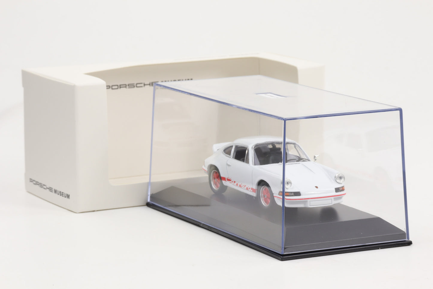 1:43 Porsche 911 Carrera RS 2.7 1973 weiss rot diecast Museum MAP