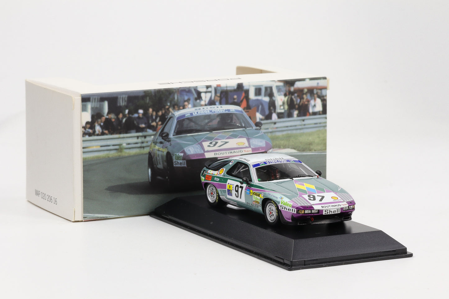 1:43 Spark Porsche 928S #97 24H LeMans 1983 Edition Porscheplatz 2016
