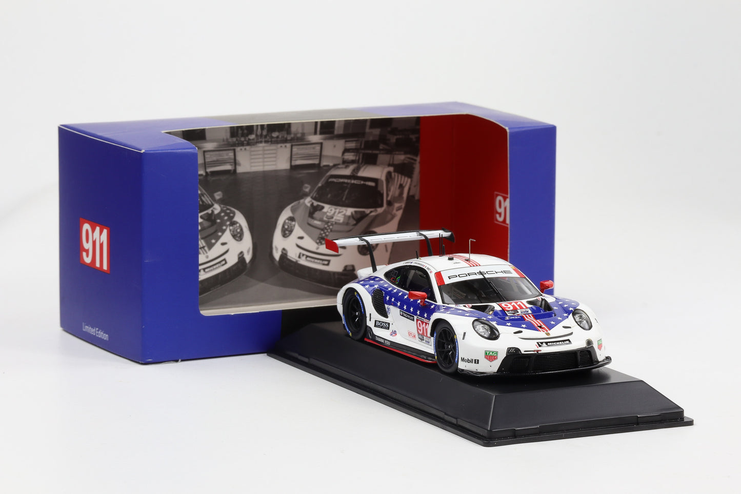 1:43 Spark Porsche 911 RSR #911 GT LM Sebring Winner 2020 WAP Dealer