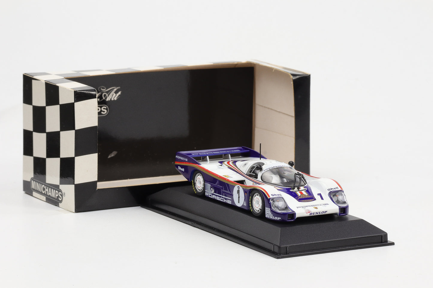 1:43 Minichamps Porsche 956 L 1st Le Mans 1982 J. Ickx / D. Bell + Decals
