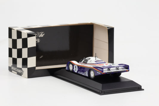 1:43 Minichamps Porsche 956 L 1st Le Mans 1982 J. Ickx / D. Bell + Decals