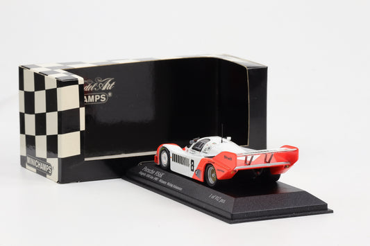 1:43 Minichamps Porsche 956K Team Joest Mugello 1000 km 1983 Winners Wollek Johansson