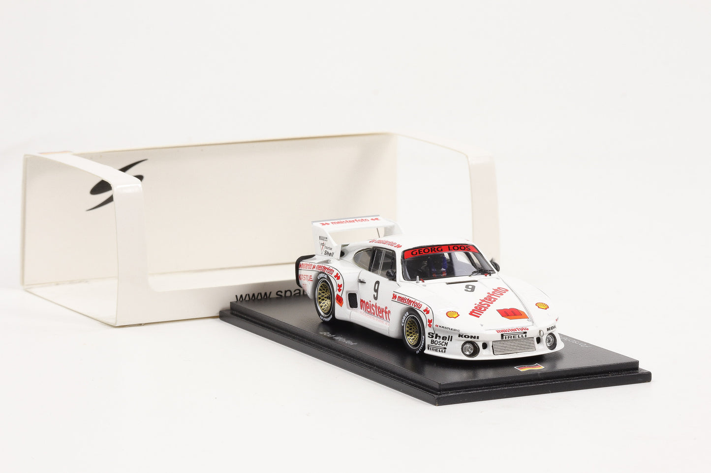 1:43 Spark Porsche 935/80 Winner Mainz-Finthen DRM 1980 Bob Wollek