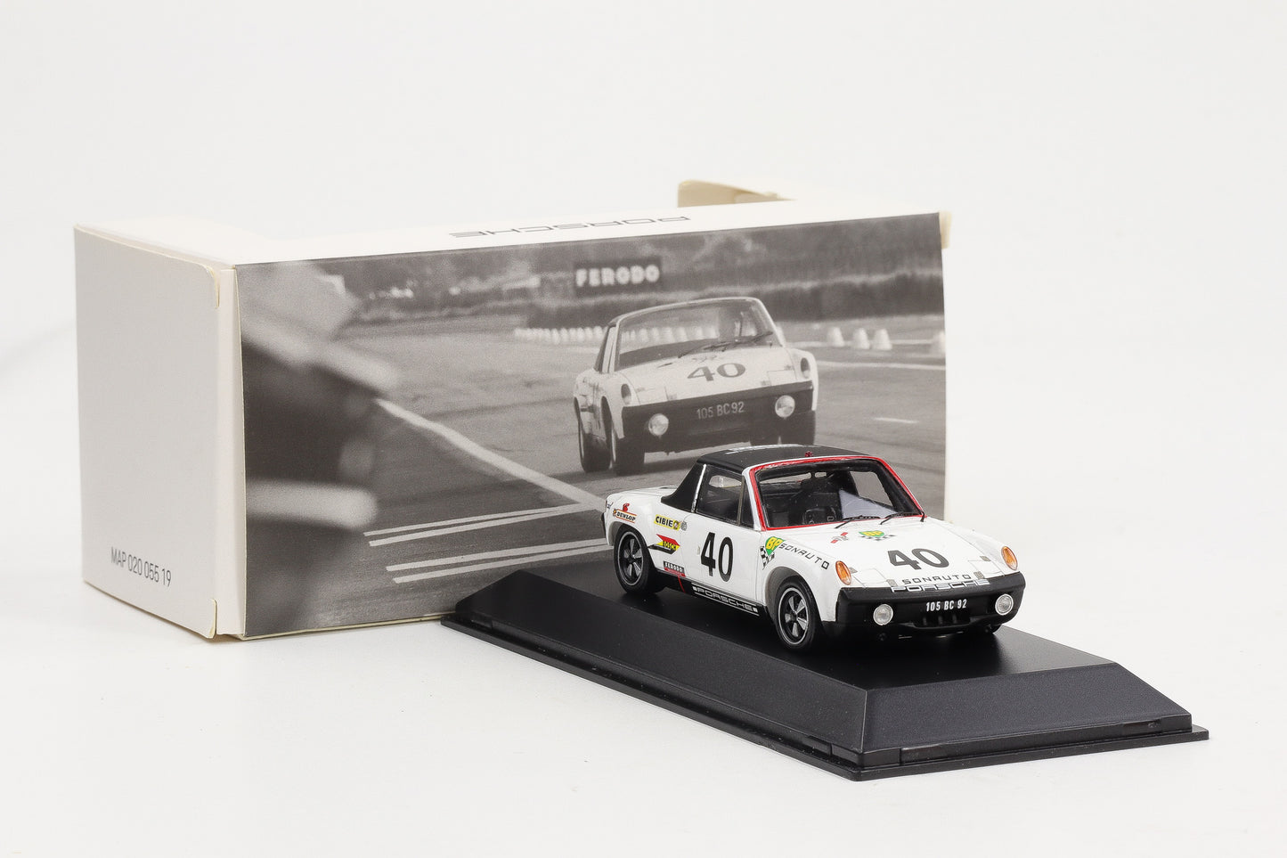 1:43 Spark Porsche 914/6 Sieger Le Mans 1970 n° 40 1/43 Spark MAP Museum