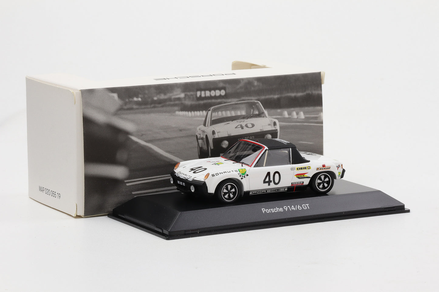 1:43 Spark Porsche 914/6 Sieger Le Mans 1970 n° 40 1/43 Spark MAP Museum