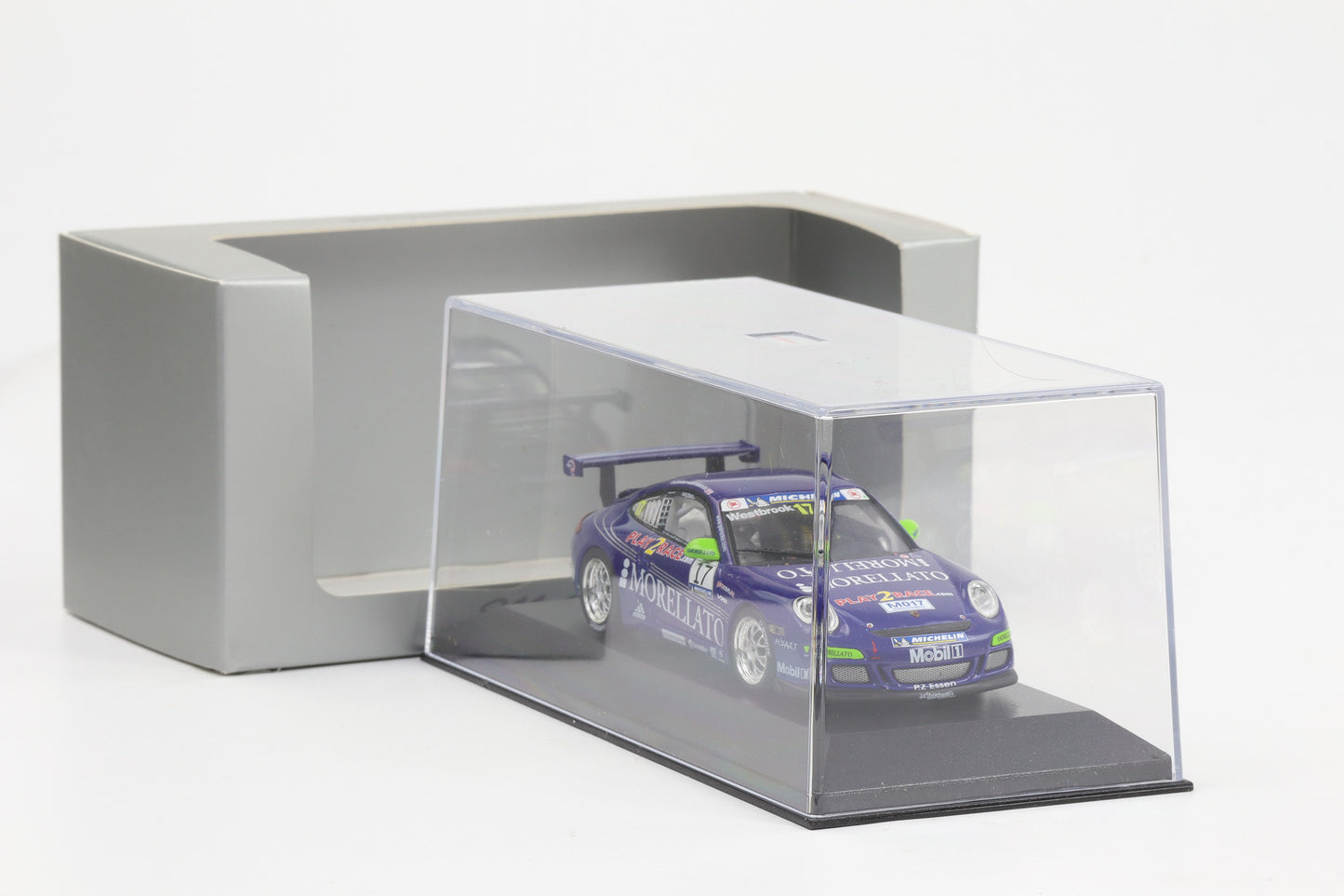 1:43 Minichamps Porsche 911 997 GT3 Cup #17 Morellato Supercup Westbrook WAP