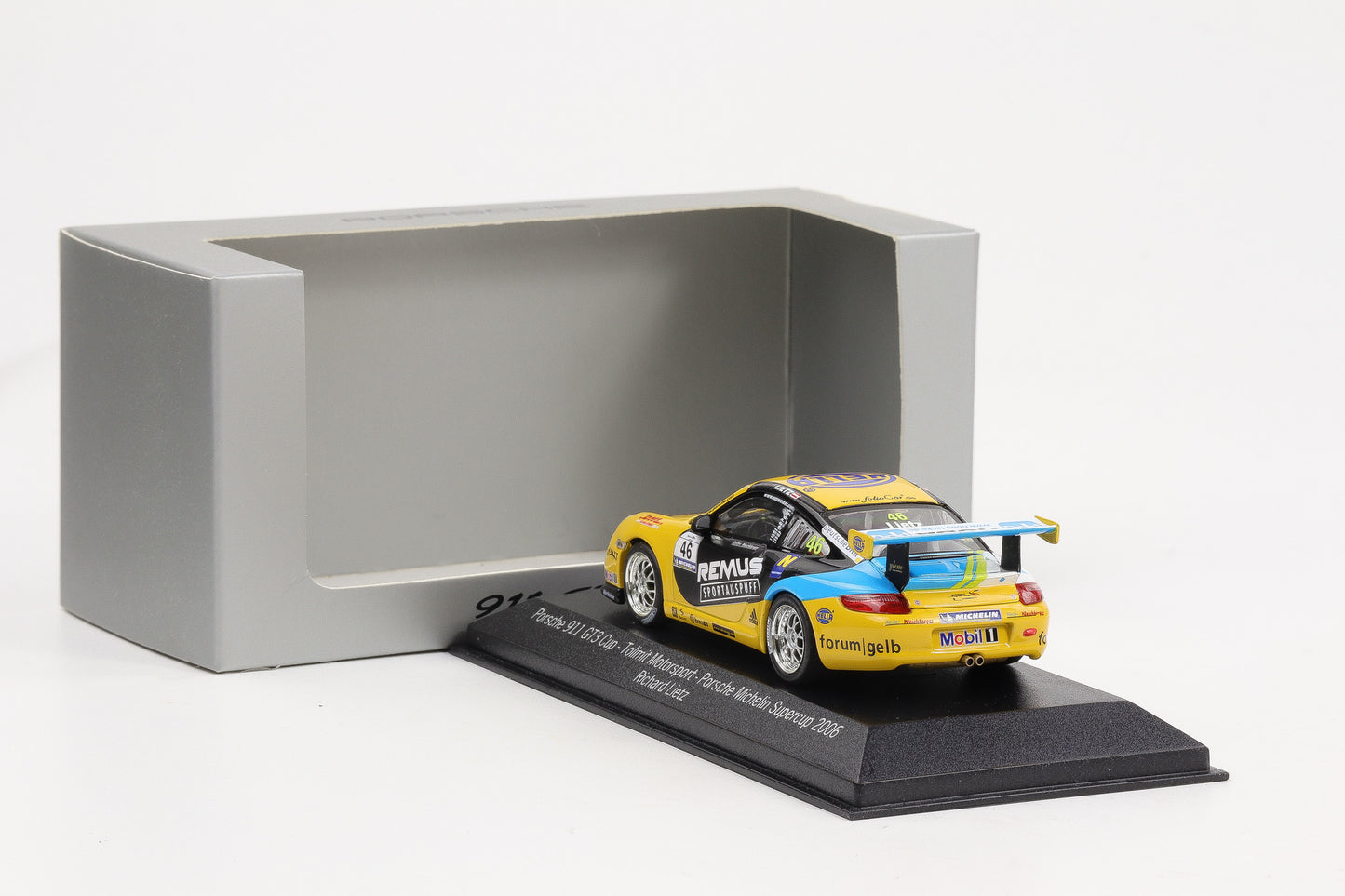 1:43 Minichamps Porsche 911 997 GT3 Cup #46 Tolimit Supercup Lietz WAP Dealer