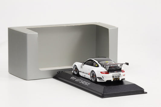 1:43 Minichamps Porsche 911 997 GT3 RSR 2008 N° 8 Präsentation WAP Dealer