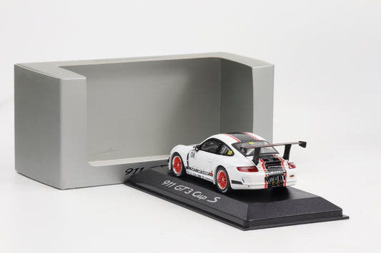 1:43 Minichamps Porsche 911 997 GT3 Cup S 2009 n° 8 Präsentation WAP Dealer