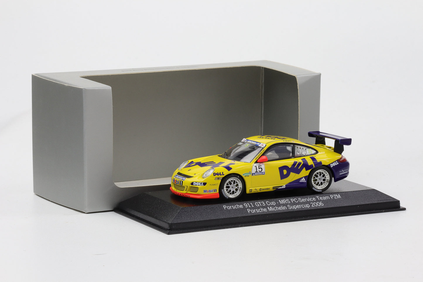 1:43 Minichamps Porsche 911 997 GT3 Cup #15 MRS DELL Supercup Burt WAP Dealer
