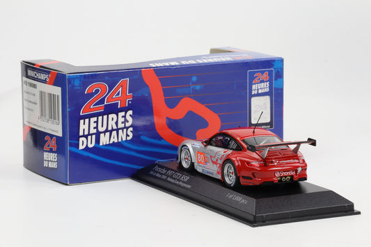 1:43 Minichamps Porsche 911 997 GT3 RSR Flying Lizard 24h Le Mans 2010 #80