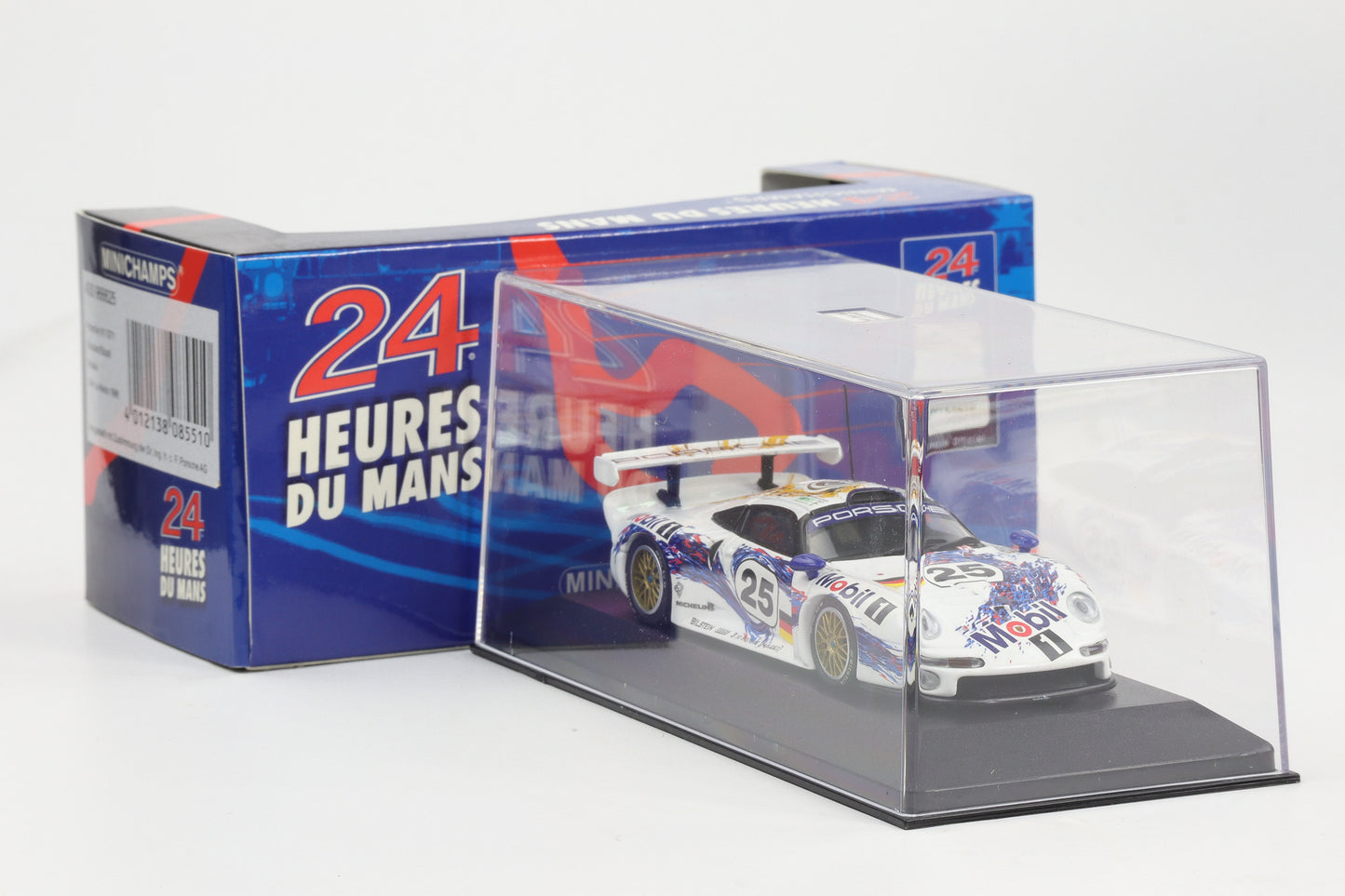 1:43 Minichamps Porsche GT1 #25 24H Le Mans 1996 Boutsen Stuck Wollek