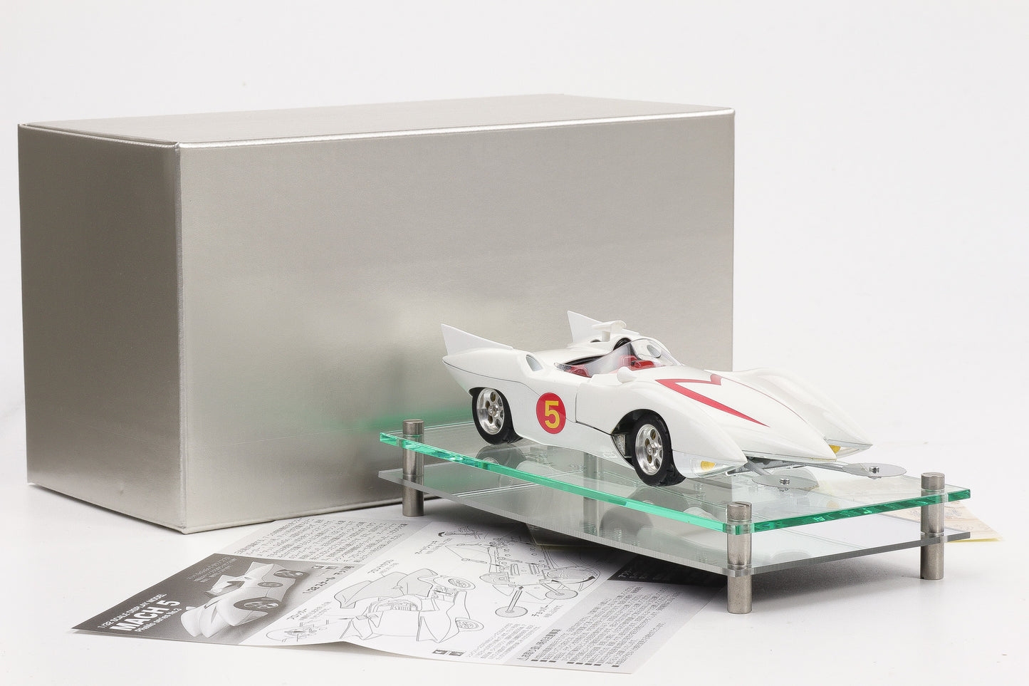1:32 Schwyn Haas Hamilton Speed Racer Mach 5 Go Go PReMo series 3 white