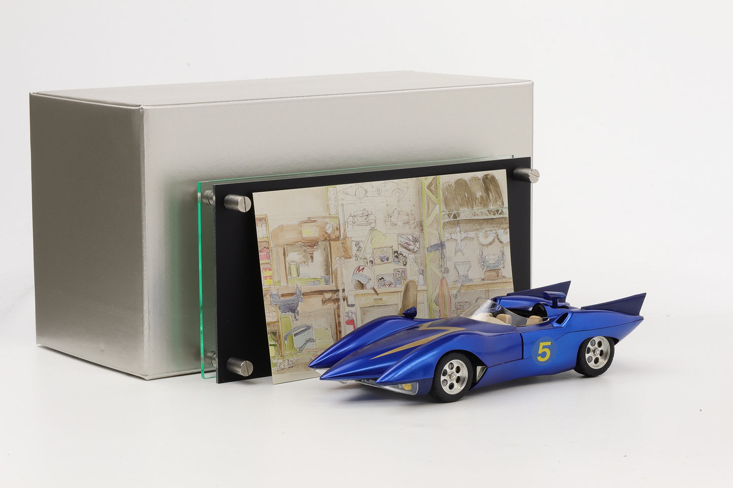 1:32 Schwyn Haas Hamilton Speed Racer Go Go MACH 5 PReMo series 6 blue
