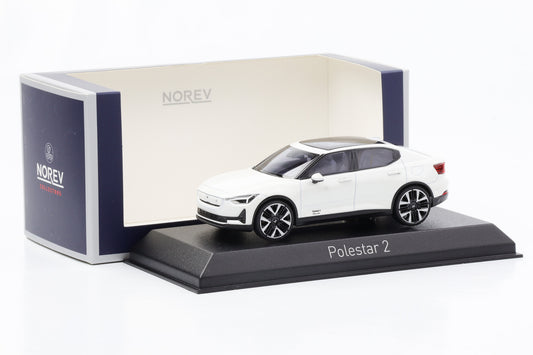 1:43 Polestar 2 2024 Snow Norev 872010 diecast