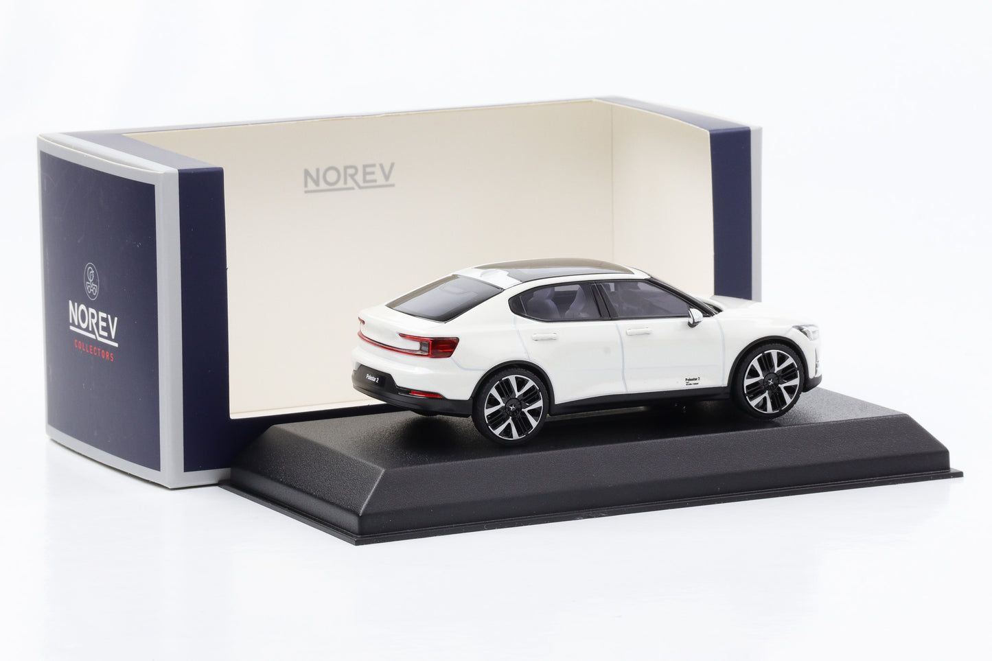 1:43 Polestar 2 2024 Snow Norev 872010 diecast