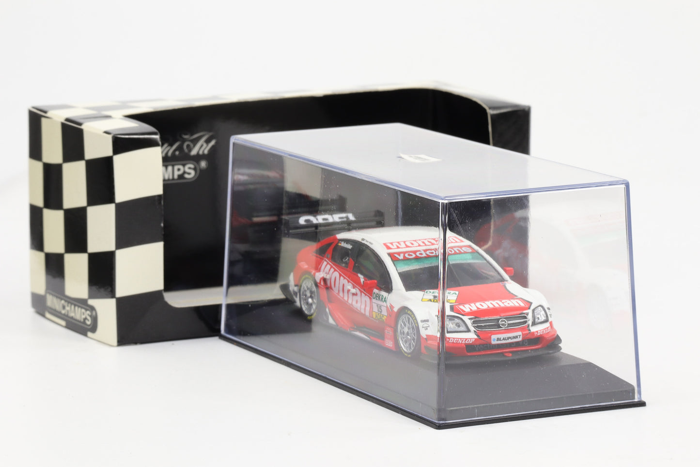 1:43 Minichamps Opel Vectra GTS V8 DTM 2004 OPC Team Holzer #15 T. Scheider