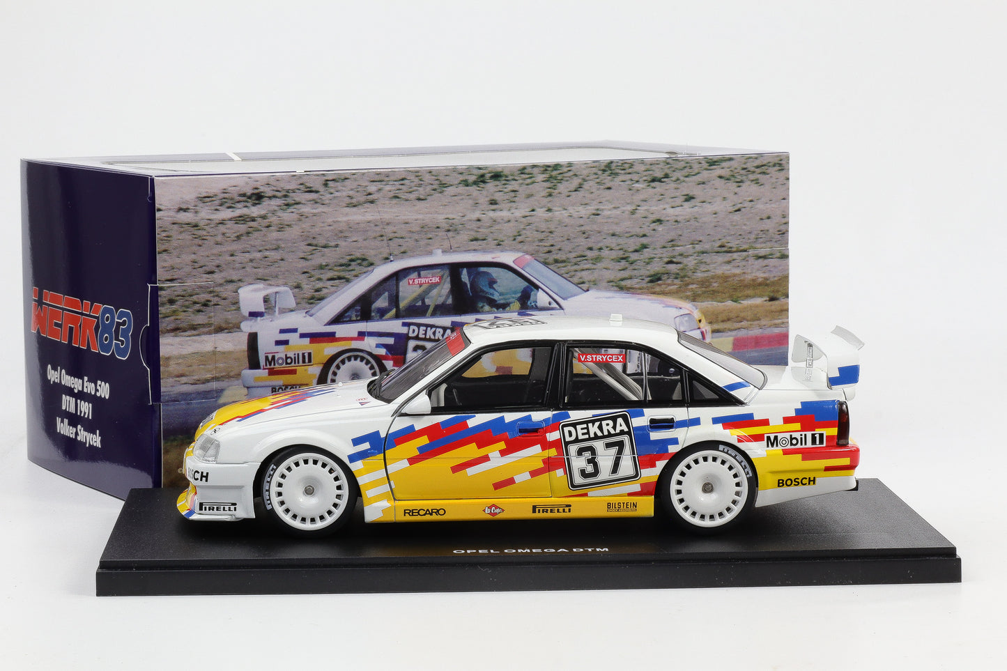 1:18 Werk83 Opel Omega 3000 Evo 500 #37 DTM 1991 Volker Strycek Team Irmscher