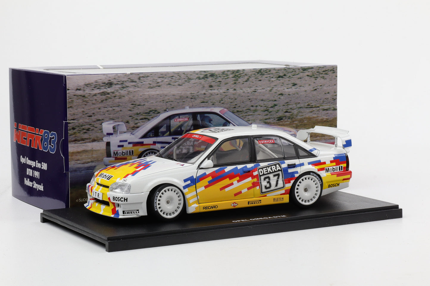 1:18 Werk83 Opel Omega 3000 Evo 500 #37 DTM 1991 Volker Strycek Team Irmscher