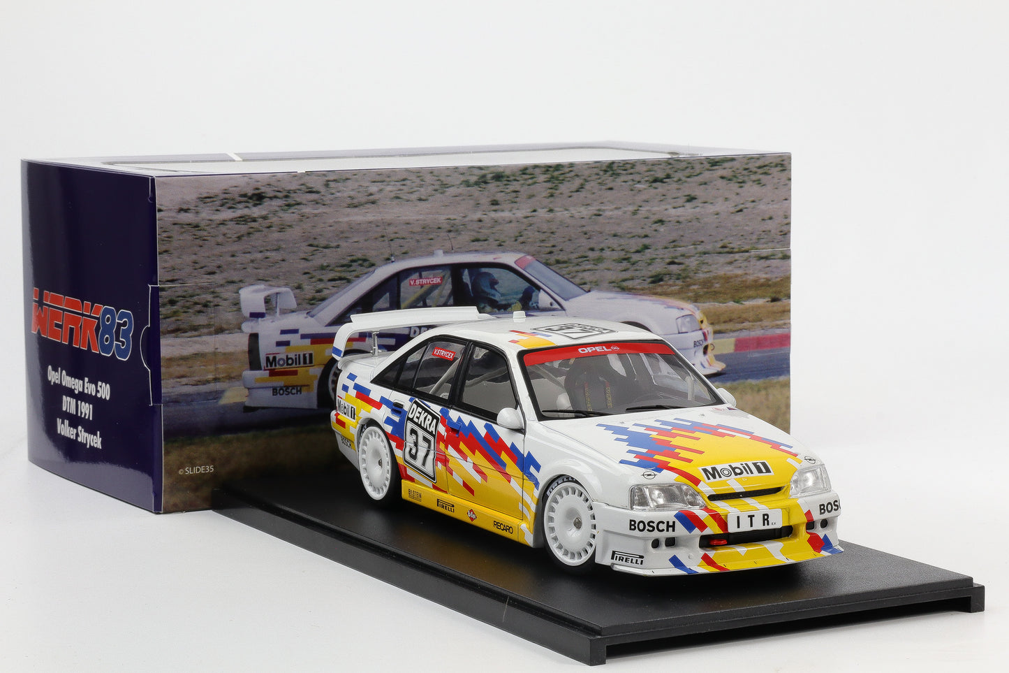 1:18 Werk83 Opel Omega 3000 Evo 500 #37 DTM 1991 Volker Strycek Team Irmscher