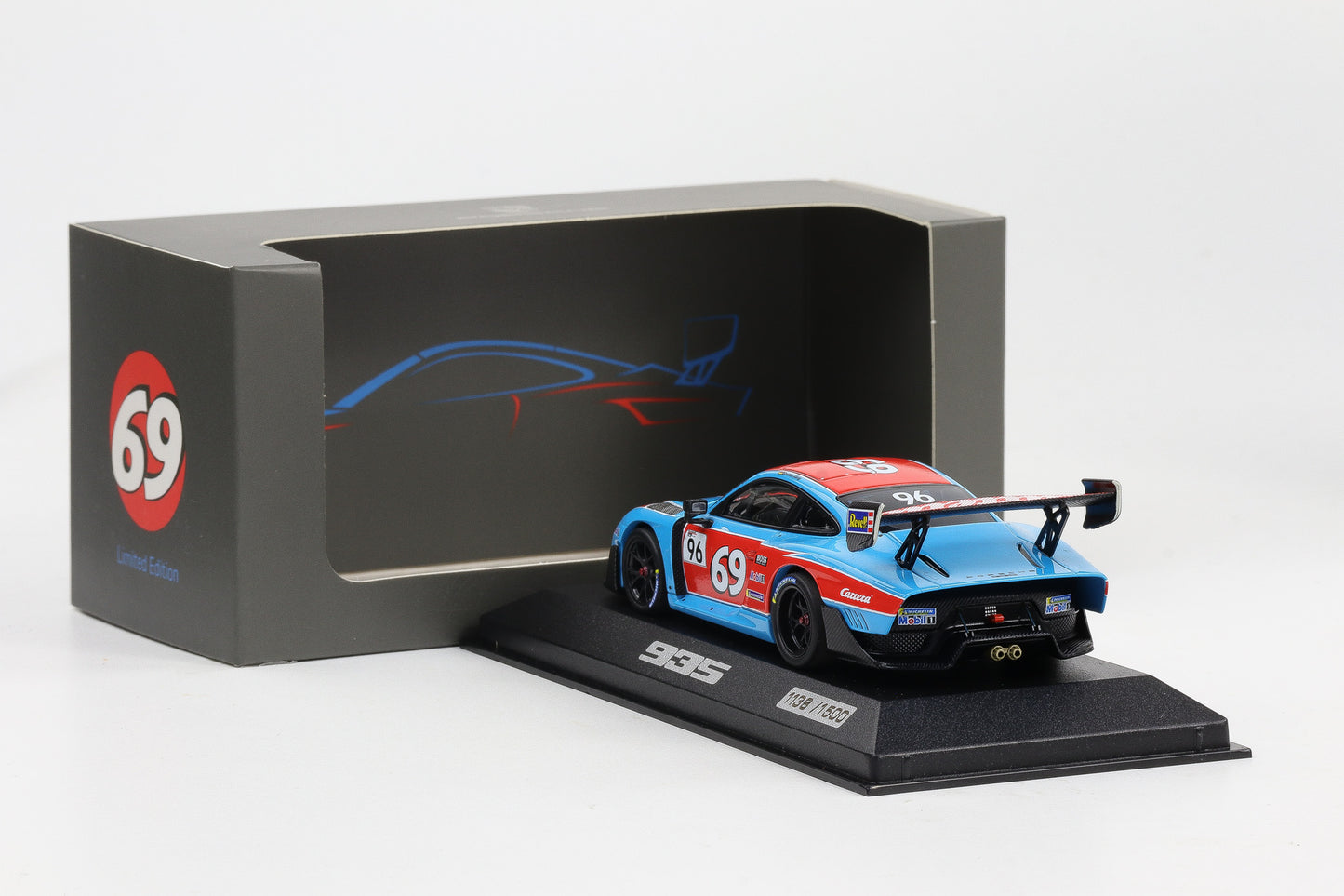 1:43 Minichamps Porsche 935/19 Carrera #69 Spa Supersportcars Dealer WAP