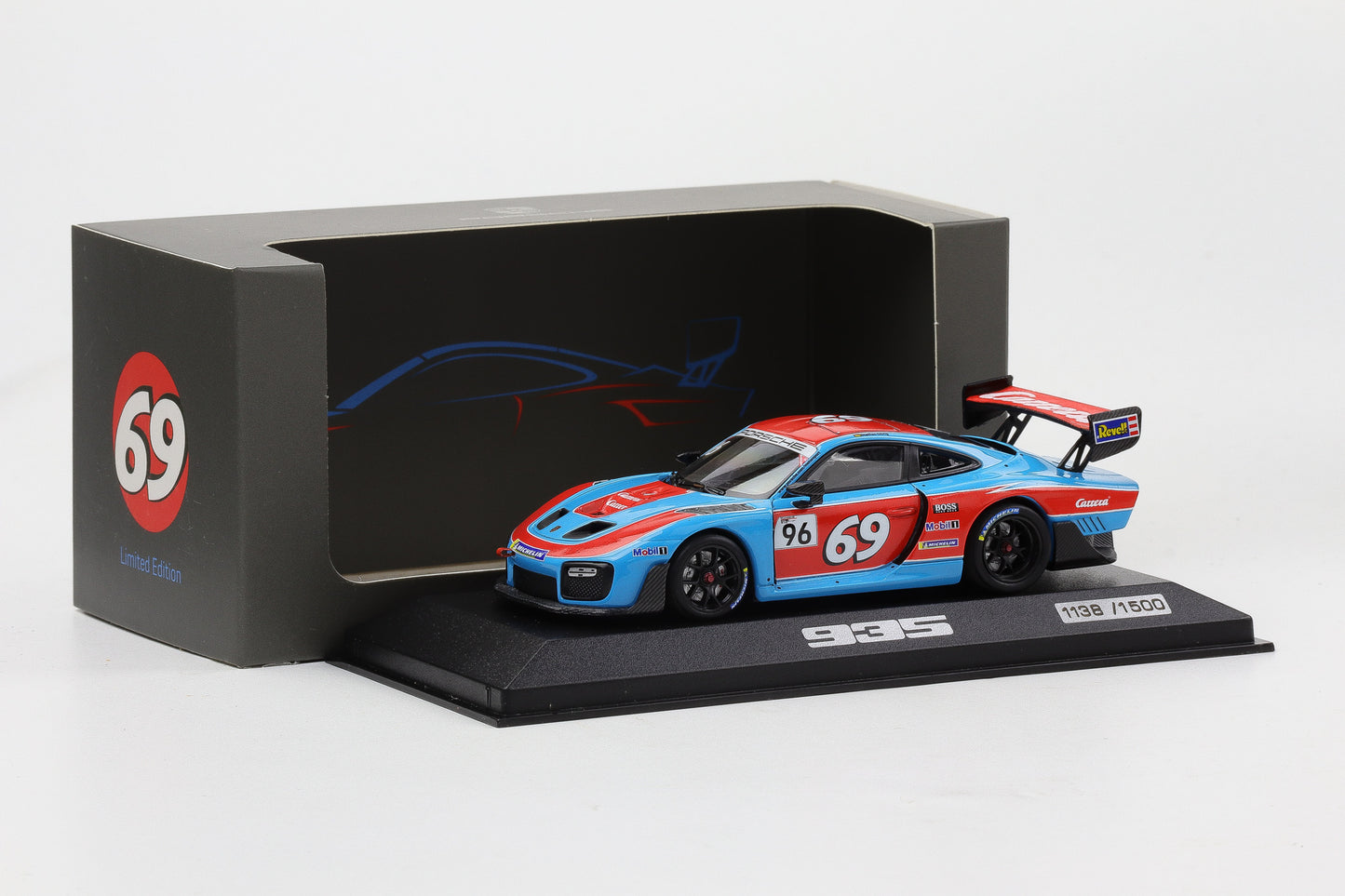 1:43 Minichamps Porsche 935/19 Carrera #69 Spa Supersportcars Dealer WAP