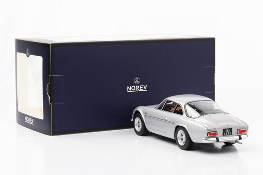 1:18 Renault Alpine A110 1600S 1970 silber Norev Limited 200 pcs.