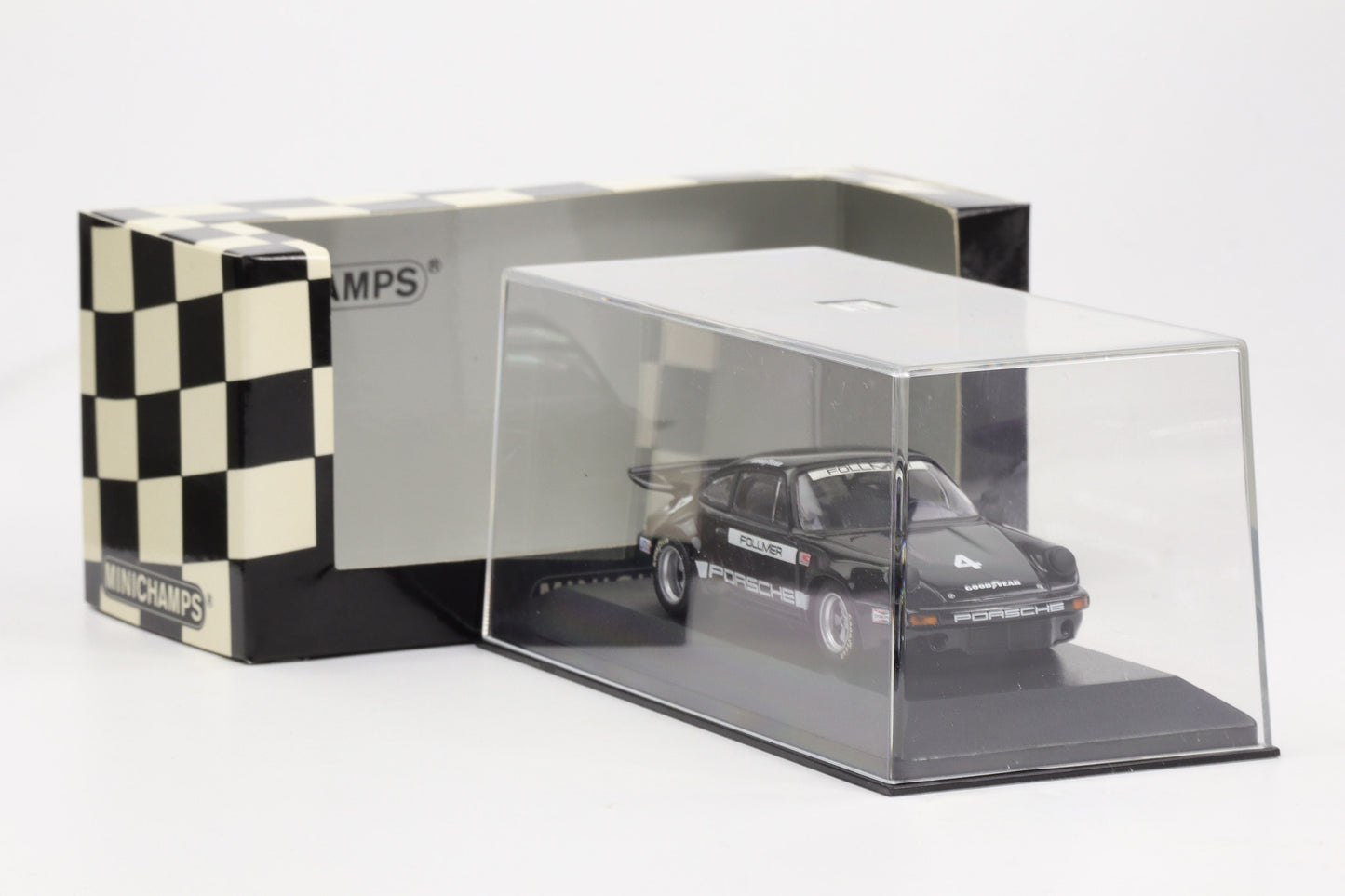1:43 Minichamps Porsche 911 Carrera RSR 2.8 IROC Riverside IROC 2 1973 Winner Follmer