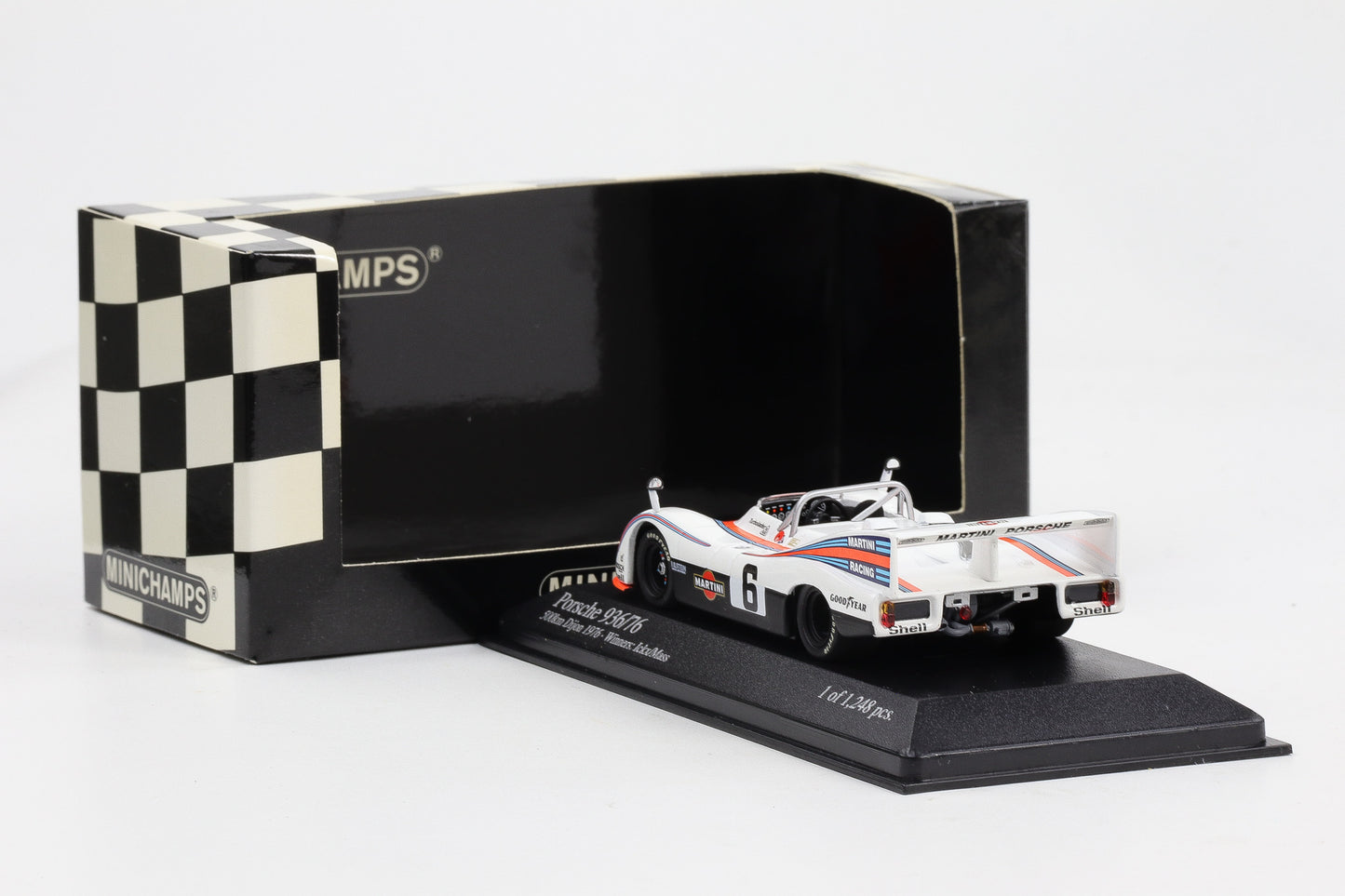 1:43 Minichamps Porsche 936 /76 Winners 500km Dijon 1976 Winner Mass Ickx
