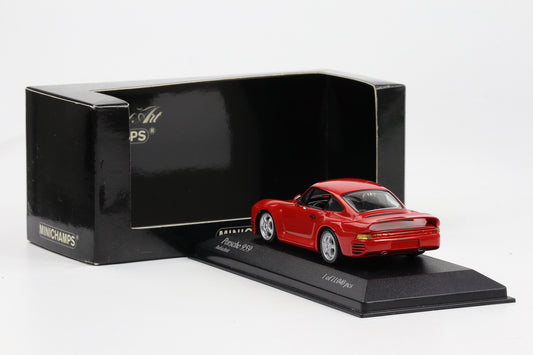 1:43 Minichamps Porsche 959 1987 indischrot