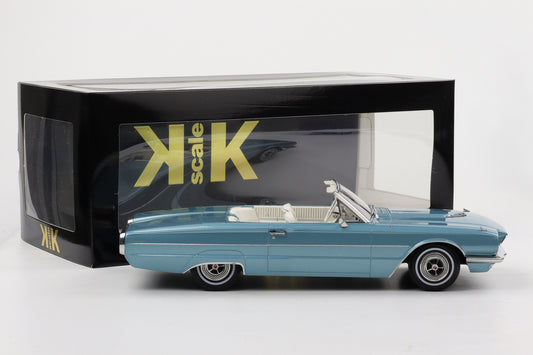 1:18 KK-Scale Ford Thunderbird 1966 like Movie Thelma & Louise hellblau
