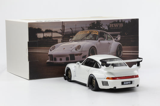 1:18 WERK83 Porsche 911 993 RWB Rauh-Welt Germany Sidney Osechi G2.2 weiss