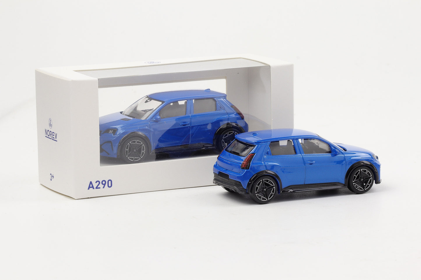 1:43 Jet Car Norev Renault Alpine A290 Alpine vision blue diecast 419203
