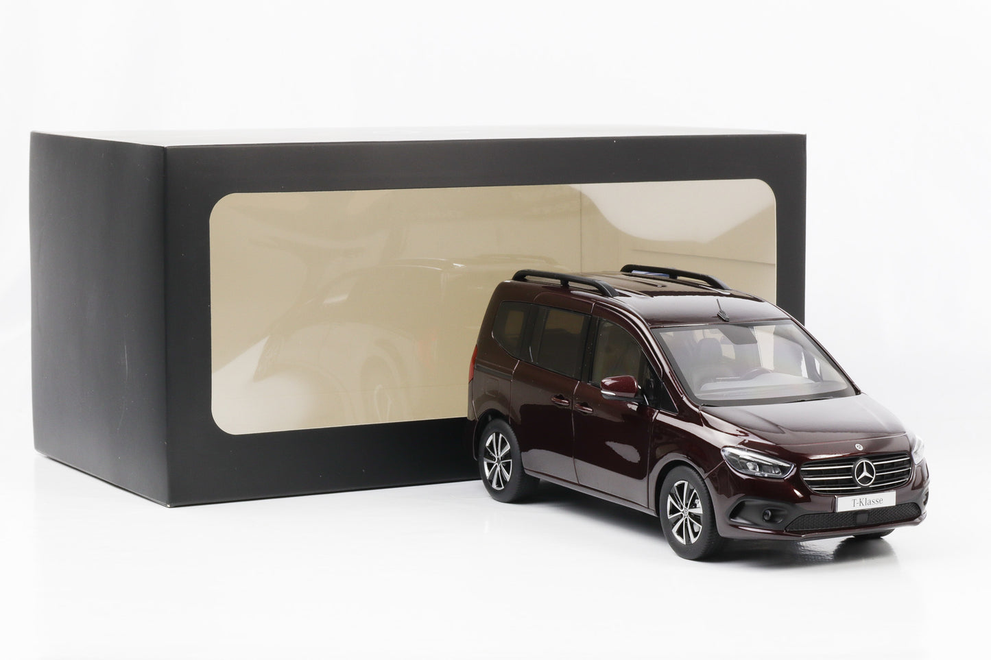 1:18 Mercedes-Benz Citan VS11 T Klasse Van Rubellit rot Dealer NZG
