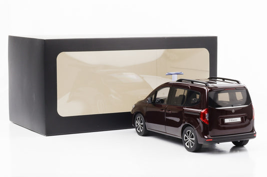 1:18 Mercedes-Benz Citan VS11 T Klasse Van Rubellit rot Dealer NZG
