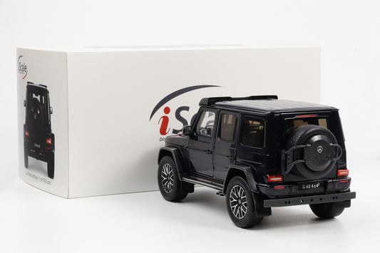 1:18 iScale Mercedes-Benz AMG G63 W463 4x4 2022 dunkelblau metallic limited