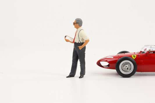 1:18 KK-Scale Figur Enzo Ferrari Race Figuren Resin bemalt / ohne Fahrzeug
